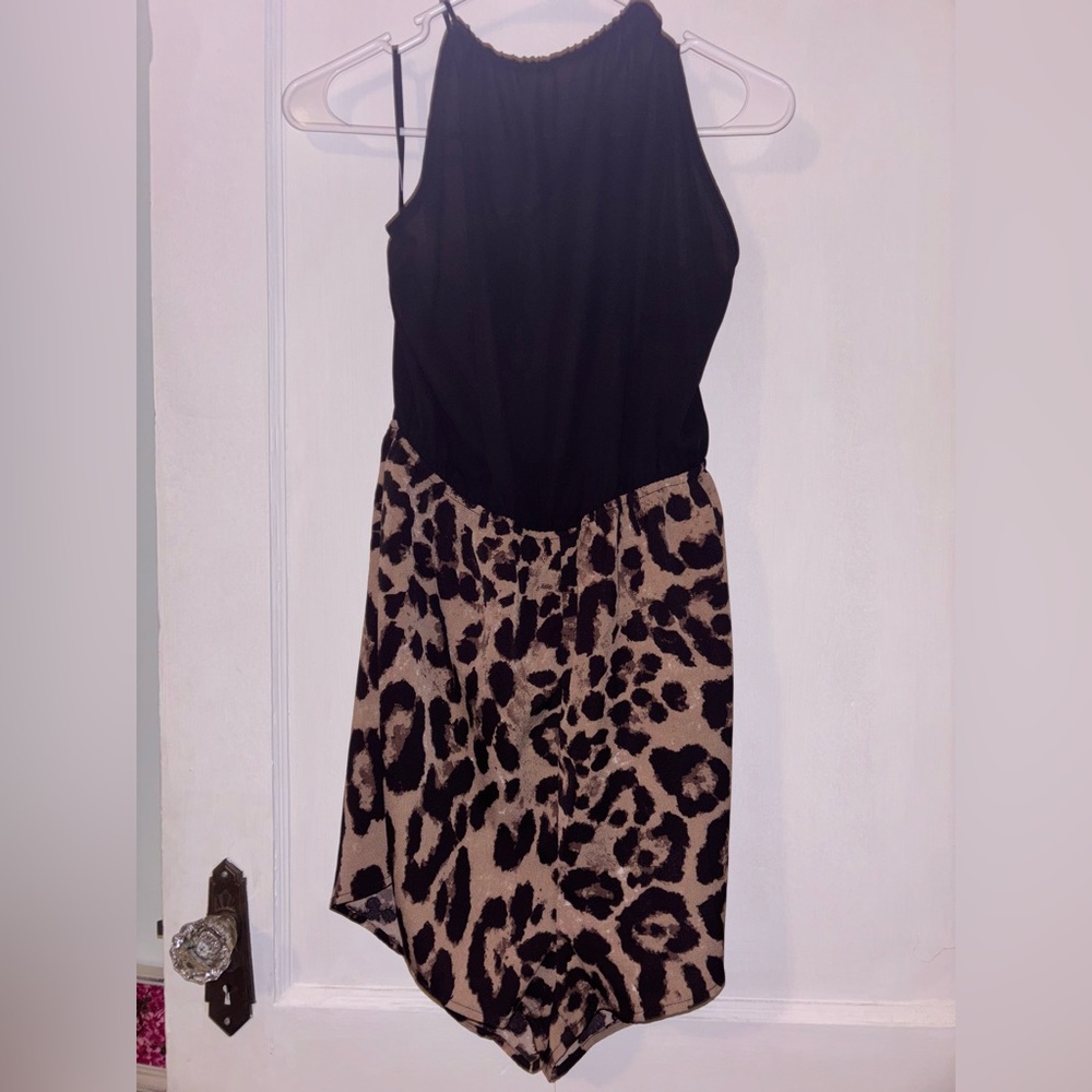 Halter top romper